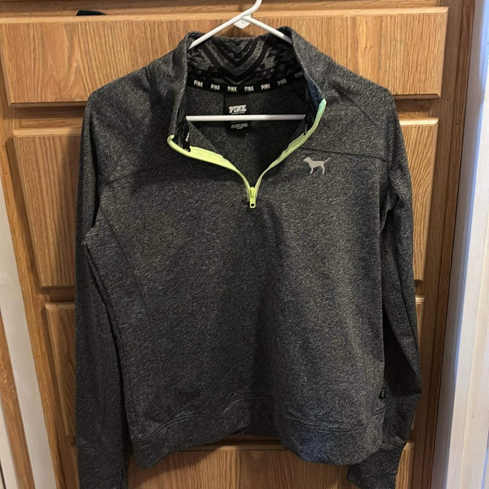 Victoria’s Secret pink half zip